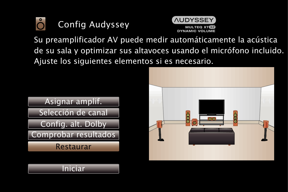 GUI AudysseySetup A7